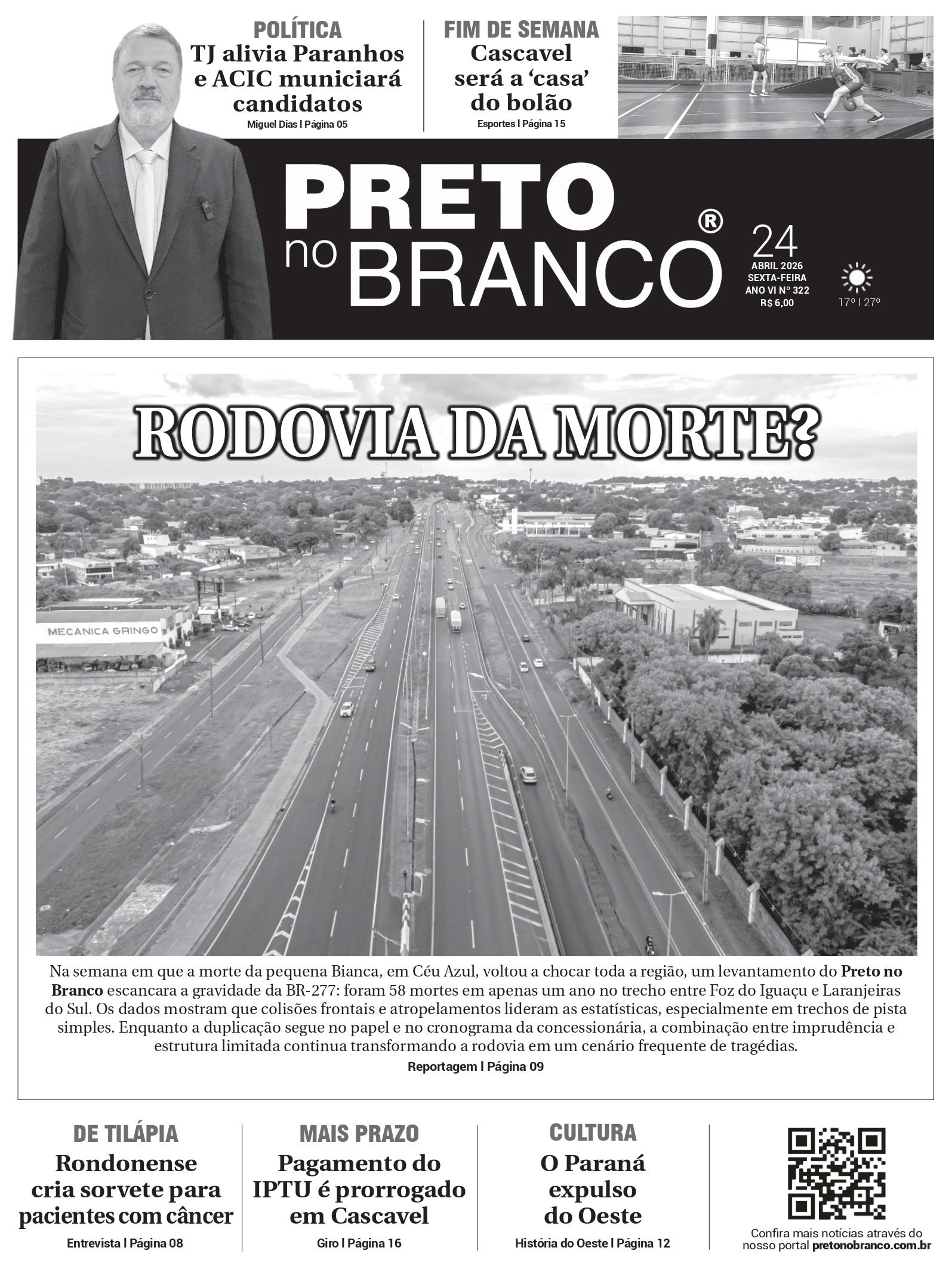 Capa da edição