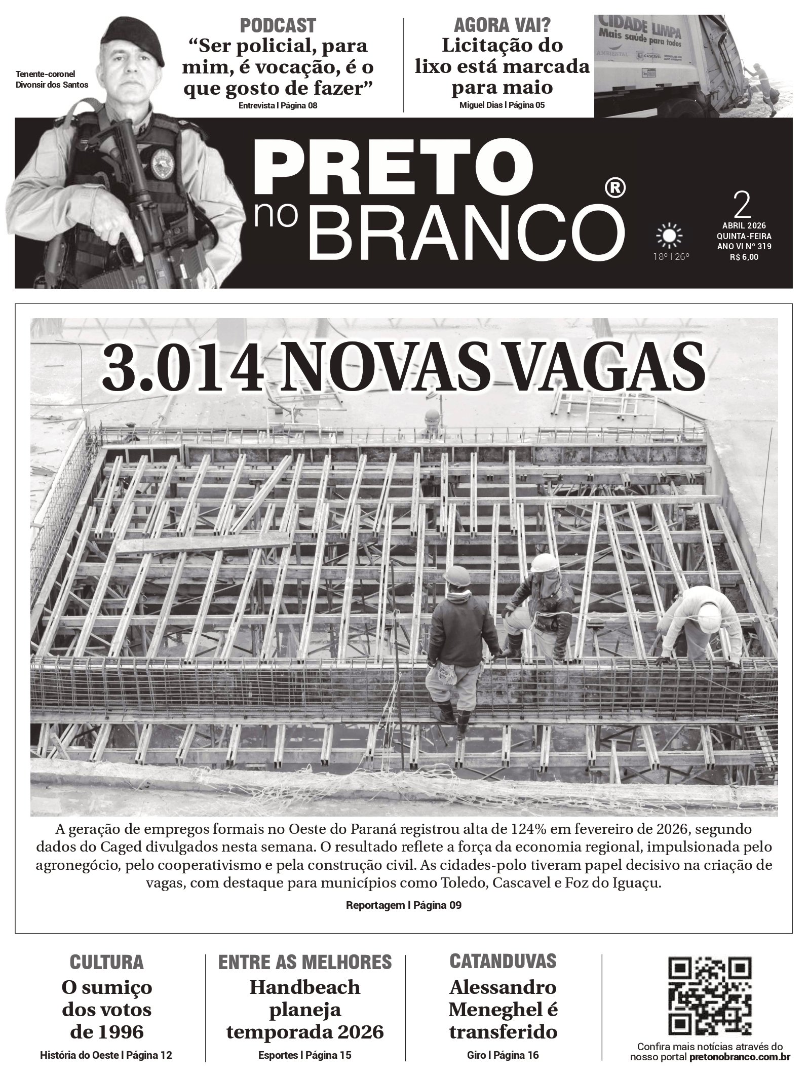 Capa da edição