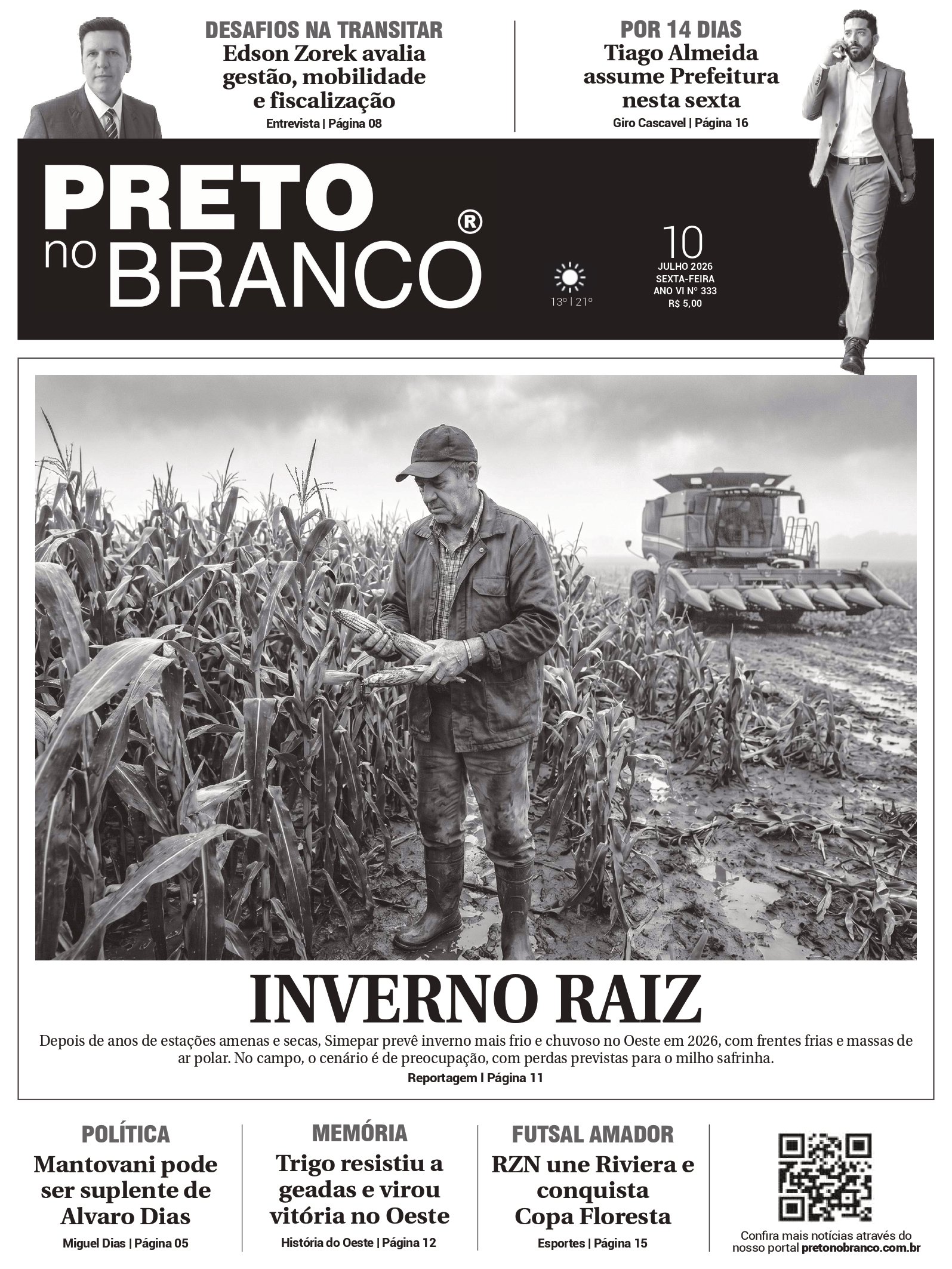 Capa da edição