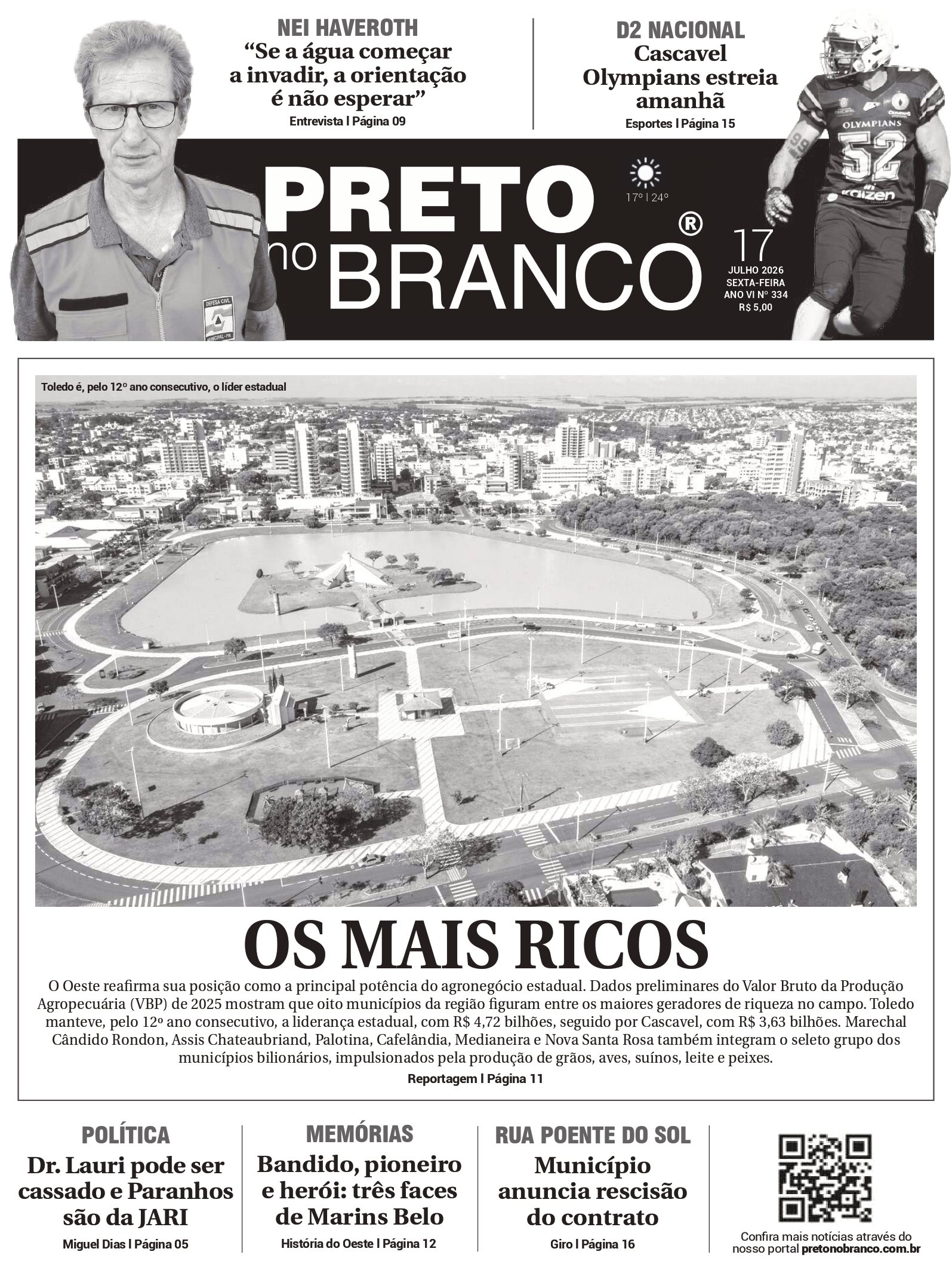 Capa da edição